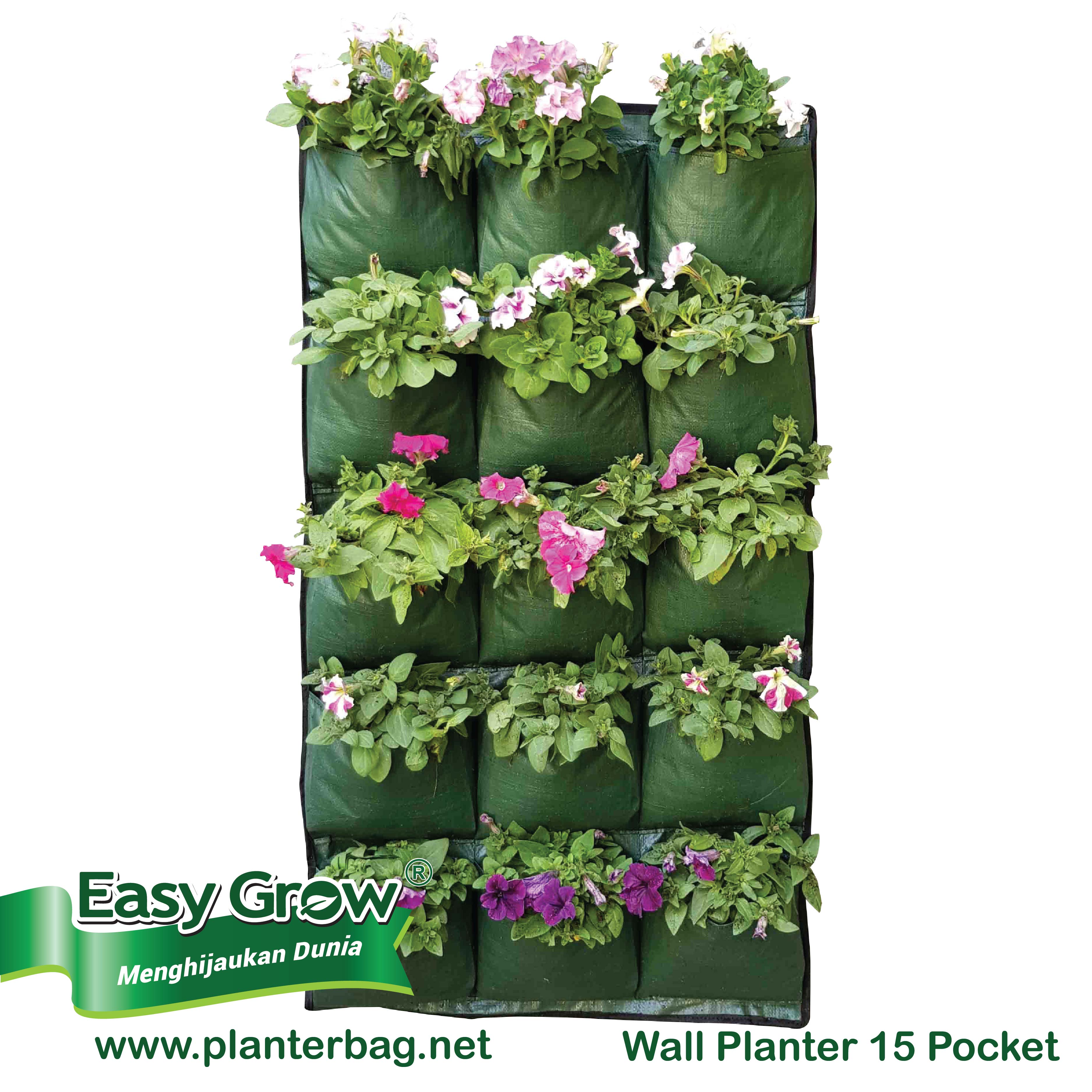 Easy Grow Wall Planter 15 Pockets